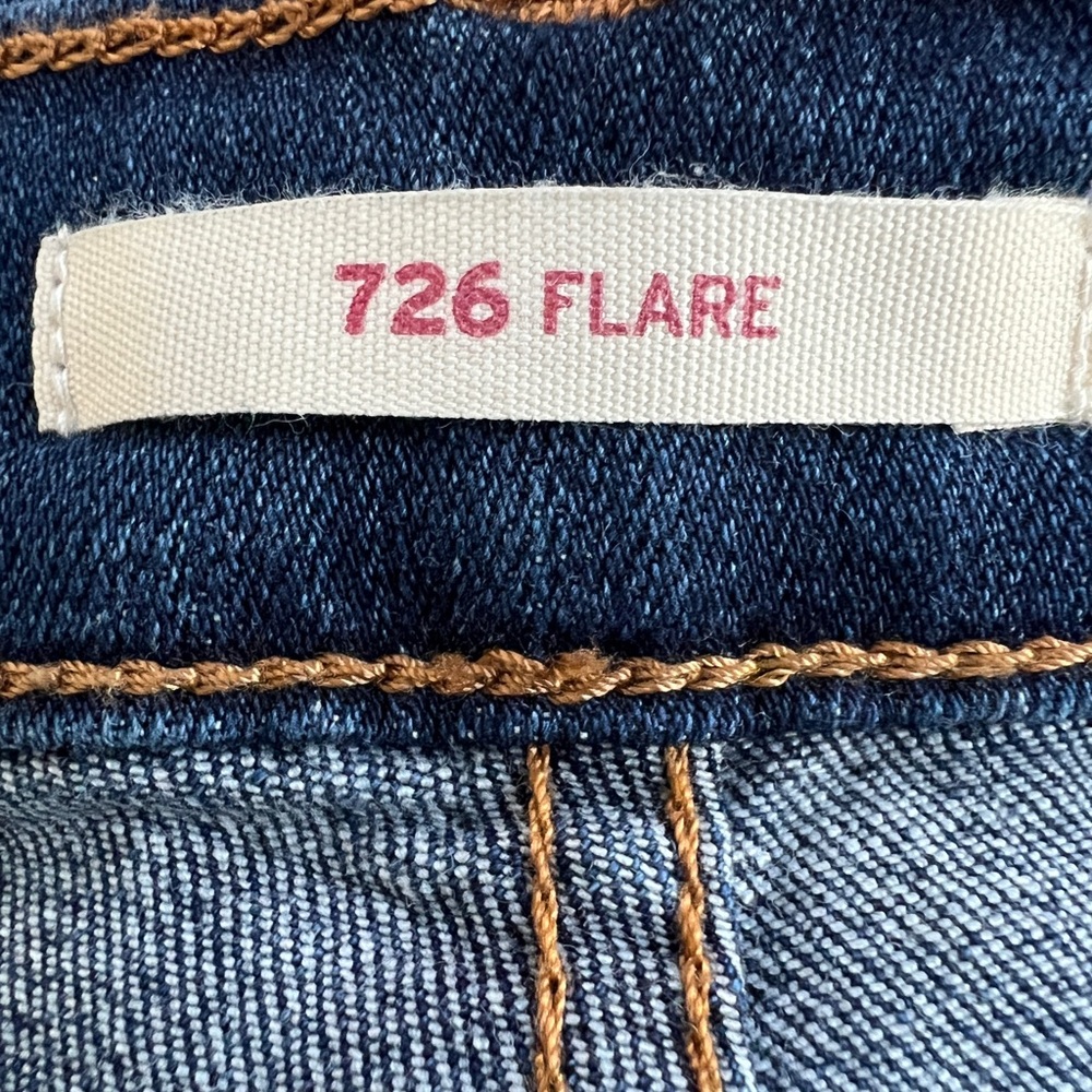 Levi's 726 Flare Women's High‎ Rise Jeans Size 22W NWOT - Picture 10 of 14